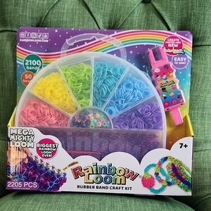 Rainbow Loom Mega Mighty Loom Rubber Band Craft Kit